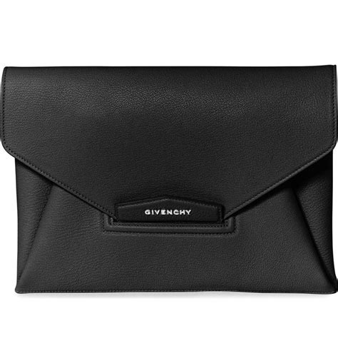 givenchy antigona small envelope clutch|givenchy antigona bag dimensions.